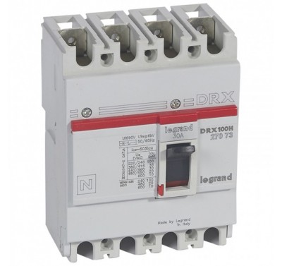 MCCB DRX 4P 100A 10kA