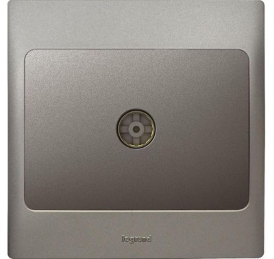 Bộ ổ cắm tivi màu Xám đen