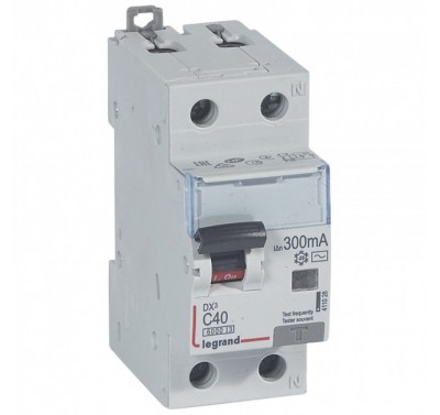 RCBO DX3 40A 300mA 6kA