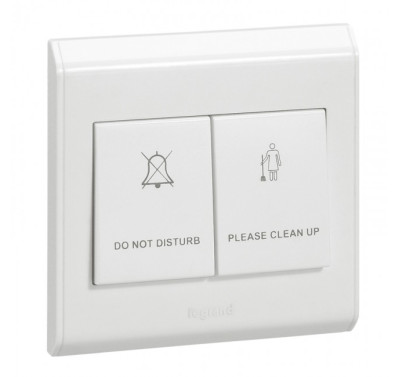 Bộ nút chống làm phiền và yêu cầu dọn phòng