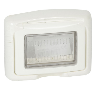 Mặt + khung đỡ chống thấm IP55 3M màu trắng